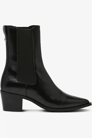 Calvin Klein Nilkkurit Heel Cowboy Boot Lth
