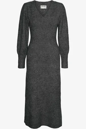 VERO MODA Mekko vmAngalina LS V-neck 7/8 Knit Dress