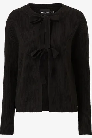 Pieces® Neuletakki pcSilly LS Reversible Tie Knit