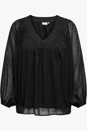 ONLY Pusero carAnine Life L/s V-neck Top Wvn