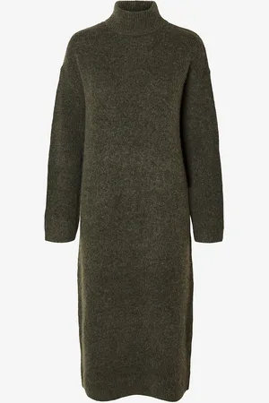 SELECTED Mekko slfMaline LS Knit Dress High Neck