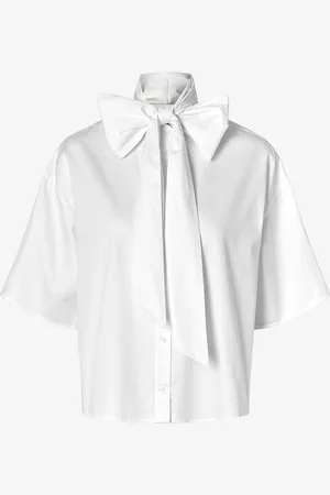 SELECTED Solmittava pusero slfJuno 3/4 Bow Shirt B