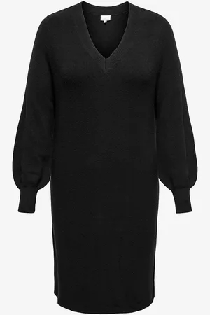 ONLY Mekko carKatia LS V-neck Dress Knt