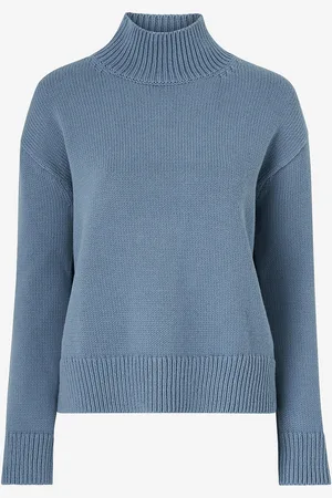 Calvin Klein Pusero Cotton Blend High-neck Sweater