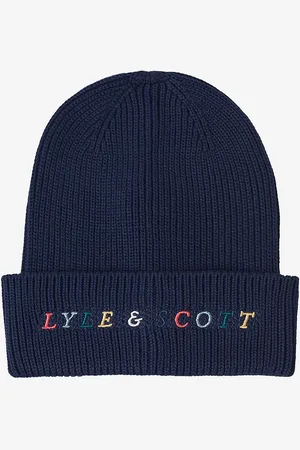 Lyle & Scott Pipo Multi Colour Embroidery Beanie