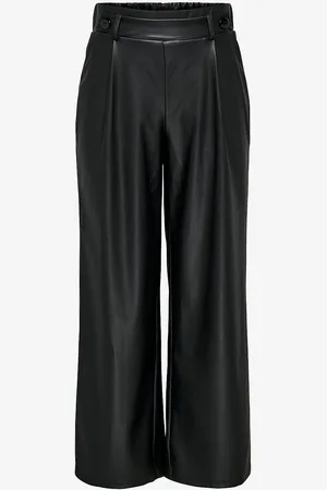 JDY Housut Soya Geggo PU Pant Jrs Noos
