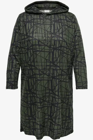 ONLY Mekko carAlba Amy L/S Hood Dress Blk Jrs