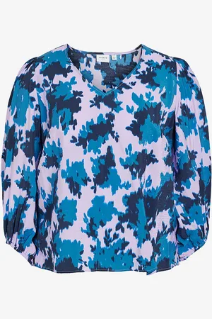 VILA Pusero viDogma Kate V-neck L/S Top/cur