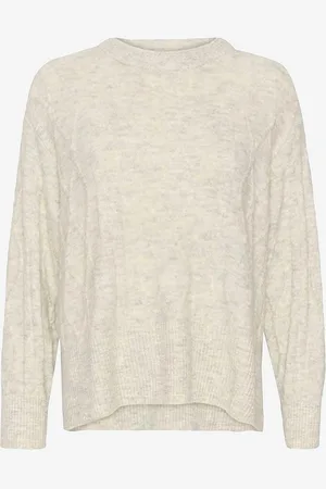 Soaked in Luxury Paita slRakel Cable Pullover