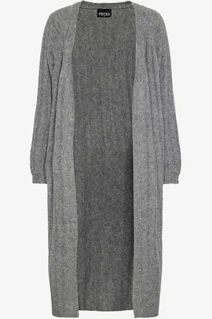 Pieces® Neuletakki pcMaggy LS Long Knit Cardigan