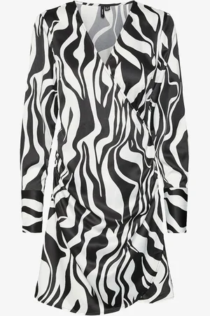 VERO MODA Kietaisumekko vmcMerle LS Short Dress Wvn Cur