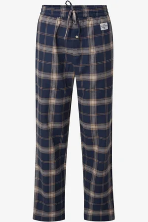 Lexington Konrad Cotton Checked Fannel Pyjama Pajamahousut
