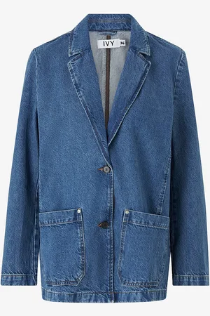 Ivy Copenhagen Denimbleiseri Ivy-Brooke Boxy Blazer Wash Jaca