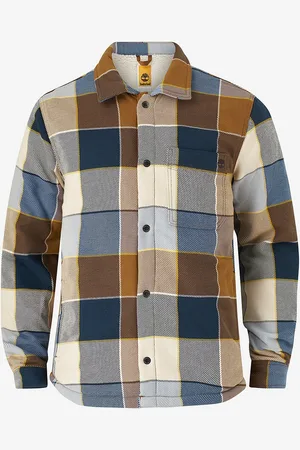 Timberland Paitapusero Sherpa Lined Plaid Overshirt