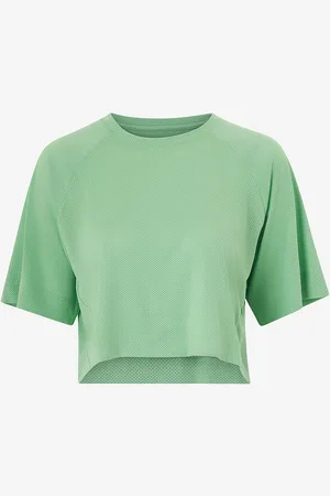Casall T-paita Laser Mesh Crop Tee