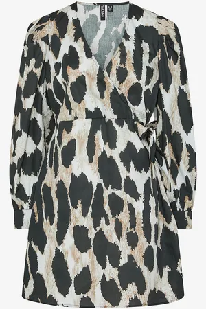 Pieces® Mekko pcJade LS Short Wrap Dress D2d