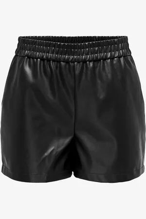 JDY Shortsit Alaia MW Faux Leather