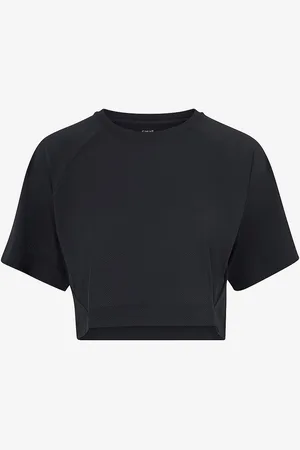 Casall T-paita Laser Mesh Crop Tee