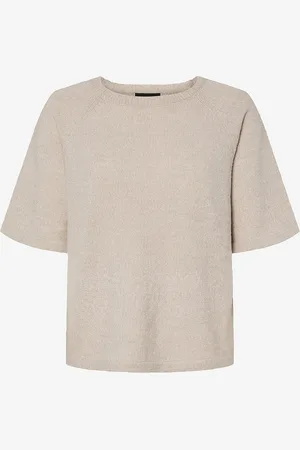 Pieces® Toppi pcMikela SS O-neck Knit MM