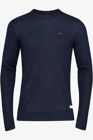 Lindbergh Merino Knit O Neck neulepusero