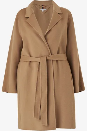 Tommy Hilfiger Takki Crv Reg DF Wool Belted Coat