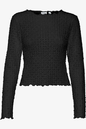 VERO MODA Toppi vmShelby LS O-neck Short Top Vma