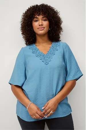 Zizzi Pusero caIlvy S/S Blouse