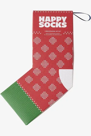 Happy Socks Sukat X-mas Stocking Socks Gift Set 3 kpl