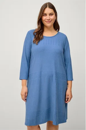 Zizzi Mekko vMari 3/4 Abk Dress