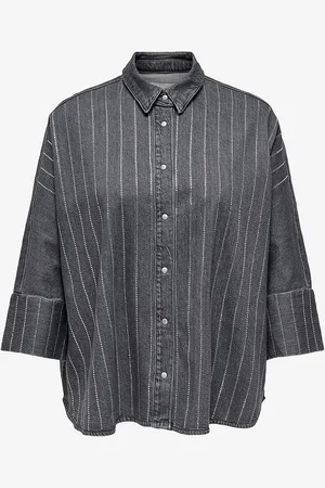 ONLY Paita carGrace Rhinestone Dnm Shirt Azg