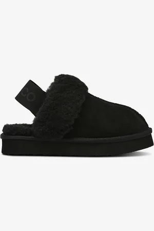 Bianco Sisätossut biaSweetie Flatform Elastic Slipper Faux Suede