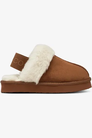Bianco Sisätossut biaSweetie Flatform Elastic Slipper Faux Suede