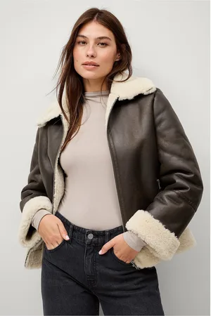 ELLOS Takki Olivia Shearling