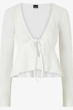 Gina Tricot Toppi Tie Front Top