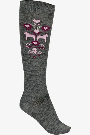 Bagheera Sukat Merino Dalecarlian Socks High