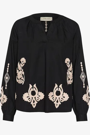 Cream Pusero crIpilo Blouse