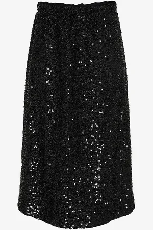 Pieces® Hame pcSerena Sequin HW Midi Skirt MM