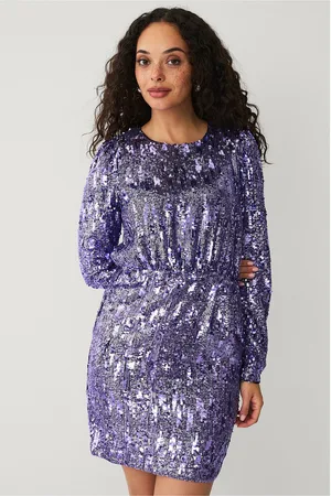 SELECTED Mekko slfAri-Colyn LS Short Sequins Dress