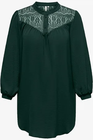 ONLY Tunika carMette Life L/S Mix Lace Long Top