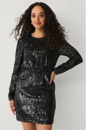 SELECTED Mekko slfAri-Colyn LS Short Sequins Dress