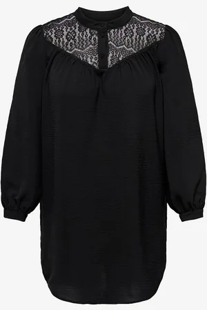 ONLY Tunika carMette Life L/S Mix Lace Long Top