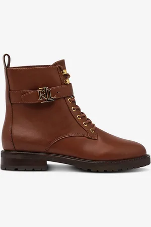 Ralph Lauren Nilkkurit Burnished Calf-Elridge Bootie