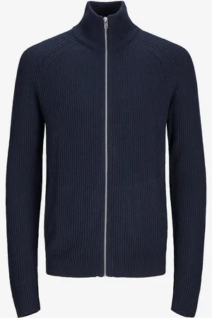 JACK & JONES Neuletakki jjPannel Knit Zip Cardigan Aw24 Pls