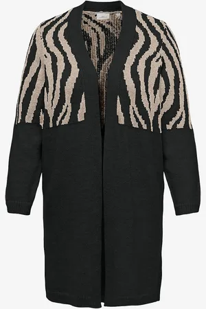 ONLY Neuletakki carJade Zebra L/S