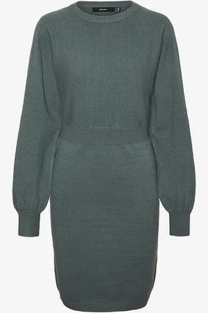 VERO MODA Mekko vmHollykaris LS O-neck Dress GA Boo