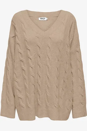 ONLY Paita onlJeanett Life L/S Cable V-neck CC
