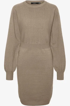 VERO MODA Mekko vmHollykaris LS O-neck Dress GA Boo