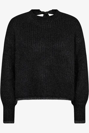 Co`Couture Paita CoralieCC Bow LS Rib Knit