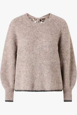 Co`Couture Paita CoralieCC Bow LS Rib Knit