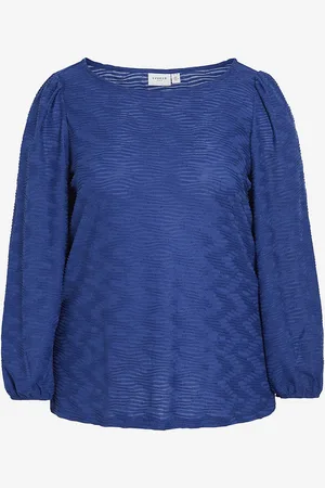 VILA Toppi viOfira Boatneck L/S Top